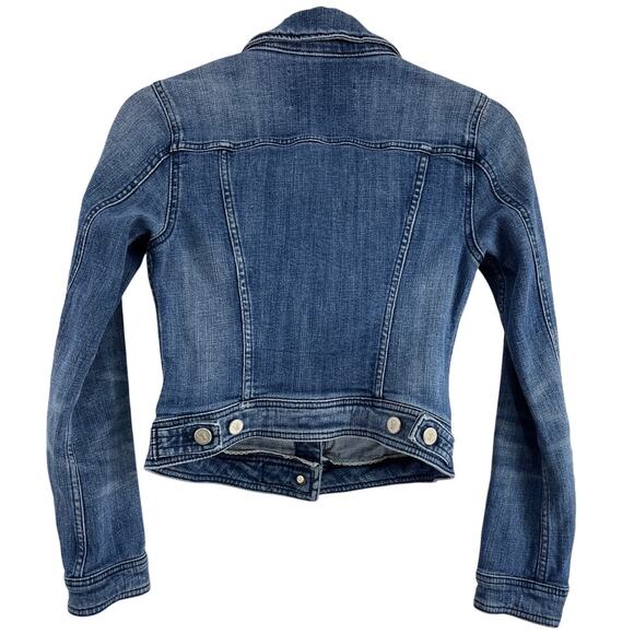 Pilcro and the Letterpress Anthropologie Slim Cropped Jacket Size XS Y2k 90s - Picture 2 of 9